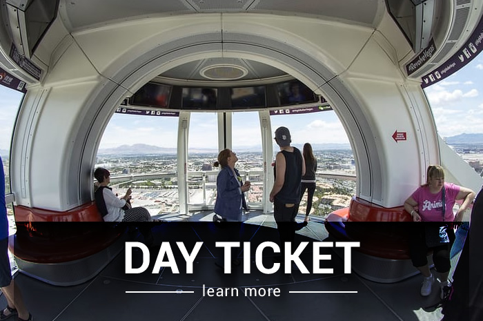 High Roller Observation Wheel Day ticket